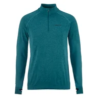 Koszulki sportowe męskie - Męska Bluzka termoaktywna CRAFT CORE DRY ACTIVE COMFORT HZ M 1911166-676000 – Turkusowy - miniaturka - grafika 1