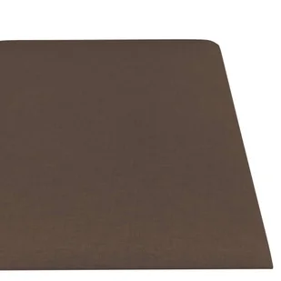 Panele ścienne, 12 szt., brązowe, 30x15 cm, tkanina, 0,54 m² - Panele ścienne i boazeria - miniaturka - grafika 6