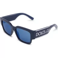 Okulary przeciwsłoneczne - Dolce & Gabbana Okulary przeciwsłoneczne DX6004 - miniaturka - grafika 1
