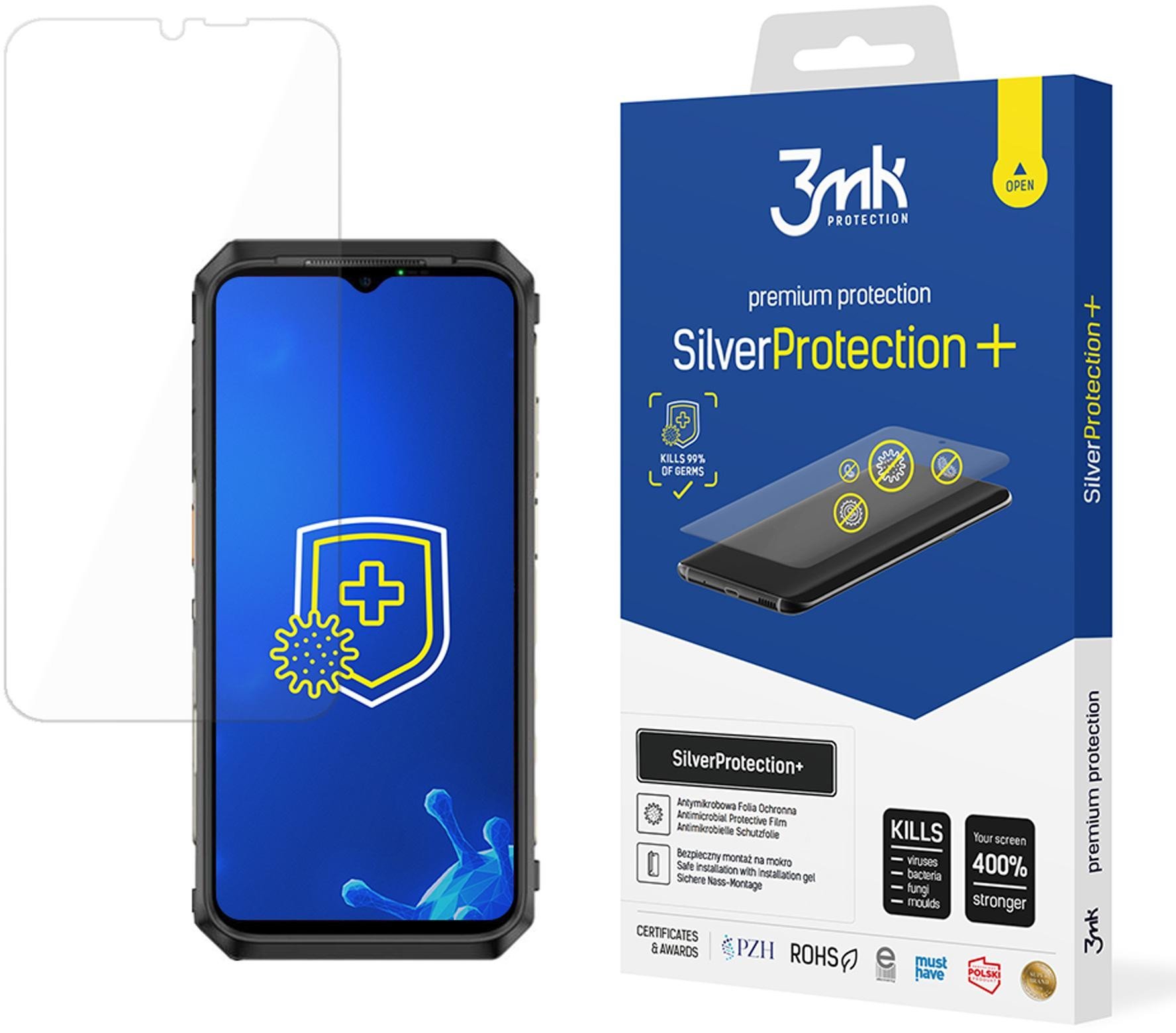 ULEFONE POWER ARMOR 18T ULTRA - 3MK SILVERPROTECTION+