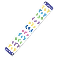 Maty edukacyjne - Mata Animacyjna Skaczące Stópki MEGA 50x300 cm - miniaturka - grafika 1