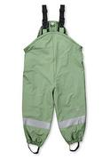 Spodnie i spodenki dla chłopców - Sterntaler Dziecięce spodnie przeciwdeszczowe, uniseks z podszewką, zielony, 80 - miniaturka - grafika 1