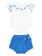 Komplety dla niemowląt - Original Marines Komplet dziecięcy DFP7040BF Biały Regular Fit - miniaturka - grafika 1