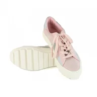 Trampki damskie - Trampki damskie Big Star JJ274481 nude - miniaturka - grafika 1