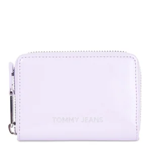 Mały Portfel Damski Tommy Jeans Tjw Ess Must Small Za Patent AW0AW15935 Fioletowy - Portfele - miniaturka - grafika 1