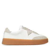Sneakersy męskie - Sneakersy Guess FMTWIM LEA12 Biały - miniaturka - grafika 1
