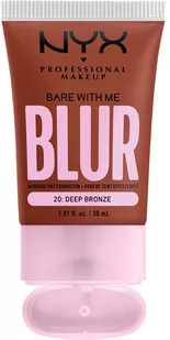 NYX PROFESSIONAL MAKEUP Bare With Me Blur Tint Foundation 20 Deep Bronze - Podkład  20 Deep Bronze - Podkłady do twarzy - miniaturka - grafika 4