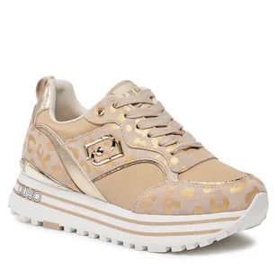 Sneakersy Liu Jo Maxi Wonder 73 BA4059 PX195 Beżowy - Sneakersy damskie - miniaturka - grafika 1