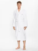 Szlafroki męskie - Polo Ralph Lauren Szlafrok 714899683002 Biały - miniaturka - grafika 1