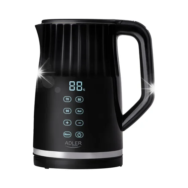 AD 1350 Czajnik metalowy LED z regulacją temperatury 1,7L