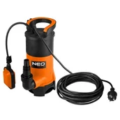 Pompy wodne - Neo Tools Pompa zanurzeniowa do wody brudnej 04-746 - miniaturka - grafika 1