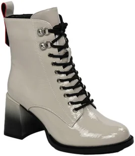 Botki Modne S.Barski MR880-133 L.Grey Szare - S.BARSKI - Botki damskie - miniaturka - grafika 1