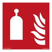 Systemy ekspozycyjne i znaki informacyjne - BF014 STACJA ZDALNEGO UWALNIANIA, PN - PŁYTA PCV 1MM; (350X350MM) - miniaturka - grafika 1