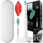 Szczoteczki do zębów - Szczoteczka Philips HX3651/13 biała + etui białe + org. Philips Proresult - miniaturka - grafika 1