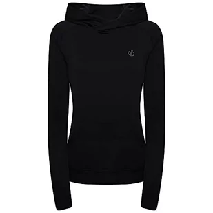 Dare 2b Damska bluza z kapturem Agleam Hoodie czarny czarny XXL - Bluzy damskie - miniaturka - grafika 1