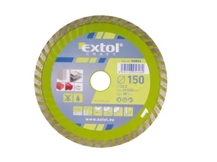 EXTOL CRAFT Tarcza diamentowa 150x22, 2mm TURBO 108853 - Tarcze do pił - miniaturka - grafika 1