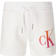 Spodnie i spodenki dla dziewczynek - CALVIN KLEIN JEANS Szorty | Regular Fit - miniaturka - grafika 1