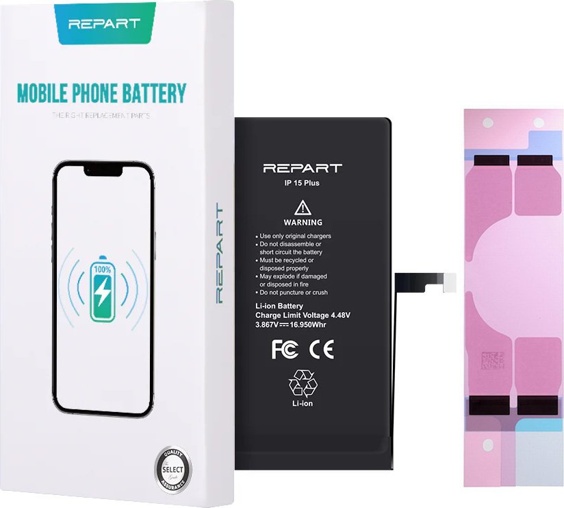 Bateria TRADEBIT REPART kompatybilna z Apple iPhone 15 Plus - Li-Ion - 4383 mAh