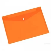 Teczki i skoroszyty - Tetis Teczka kopertowa na zatrzask A4 pomarańczowa 1szt. /BT611-P/ TET111-7 - miniaturka - grafika 1