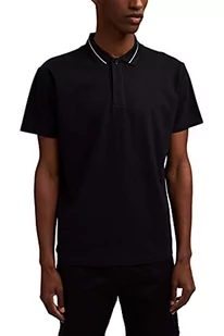 ESPRIT Collection Męska koszulka polo, 001/Black, L - Koszulki męskie - miniaturka - grafika 1