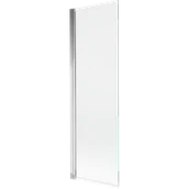 Parawany nawannowe - Mexen Mist parawan nawannowy 1-skrzydłowy 70 x 150 cm, transparent, chrom - 8A9-070-001-01-00 - miniaturka - grafika 1