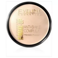 Pudry do twarzy - Eveline Art Make Up, puder prasowany nr 33 Golden Sand, 14 g - miniaturka - grafika 1