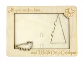 Ramki na zdjęcia - Welsh Corgi Cardigan ramka na zdjęcie z psem - miniaturka - grafika 1
