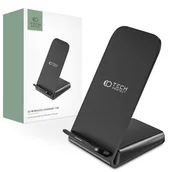 Ładowarki do telefonów - Tech-Protect Qi15W-S2 Wireless Charger 15W Black - miniaturka - grafika 1