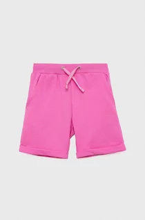 Spodnie i spodenki dla dziewczynek - CMP szorty dziecięce kolor różowy gładkie - grafika 1