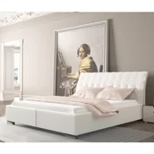 Łóżka - New Design Łóżko MADISON PRESTIGE tapicerowane Rozmiar 140x200 Pojemnik Z pojemnikiem Tkanina Grupa III - miniaturka - grafika 1