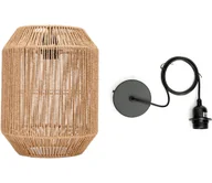 Lampy sufitowe - Aigostar - Żyrandol na lince 1xE27/60W/230V beżowy - miniaturka - grafika 1