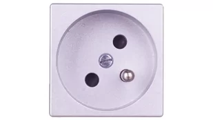 Kontakt Simon Connect gniazdo Pojedyncze z bolcem 45x45mm K02/8 - Gniazdka elektryczne - miniaturka - grafika 1