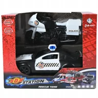 Samochody i pojazdy dla dzieci - POJAZDY POLICYJNE MOTOCYKL SAMOCHÓD RADIOWÓZ ZABAWKI POLICJANTA - miniaturka - grafika 1