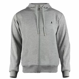Bluza Dresowa Męska Z Kapturem Captain Mike® Szara L - Bluzy męskie - miniaturka - grafika 1