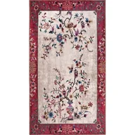 Dywany - Czerwono-kremowy  dywan odpowiedni do prania 150x80 cm – Vitaus - miniaturka - grafika 1