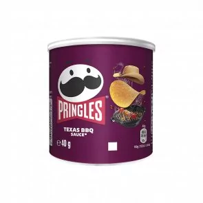 Pringles Texas BBQ Sauce Chipsy w Tubie 165g - Chipsy - miniaturka - grafika 1