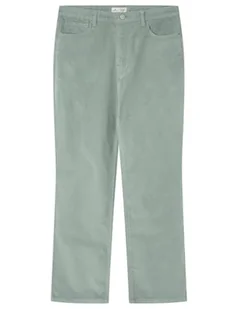 SPRINGFIELD Damskie spodnie jeansowe Kick Flare sztruksowe, Zielona, 42W / 27L - Spodnie damskie - miniaturka - grafika 1