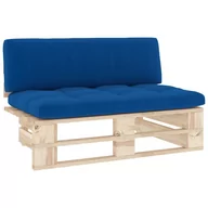 Sofy ogrodowe - vidaXL Ogrodowa sofa środkowa z palet, impregnowane drewno sosnowe - miniaturka - grafika 1