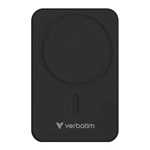 Verbatim, powerbank z ładowaniem bezprzewodowym, 5V, ładowanie telefonu, 32223, 20000mAh, Mocowanie magnetyczne, Czarny - Powerbanki - miniaturka - grafika 1