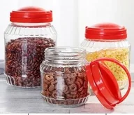 Pojemniki kuchenne - BASIC KITCHEN Słój 2,0L z uchwytem 14xh21,5cm - miniaturka - grafika 1