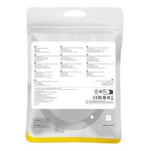 Kabel sieciowy w oplocie kat. 8 Baseus Ethernet RJ45, 40Gbps, 1m (czarny) - Kable miedziane - miniaturka - grafika 9