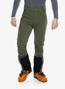 Spodnie softshell Vaude Larice Pants IV - khaki - Spodnie narciarskie - miniaturka - grafika 1