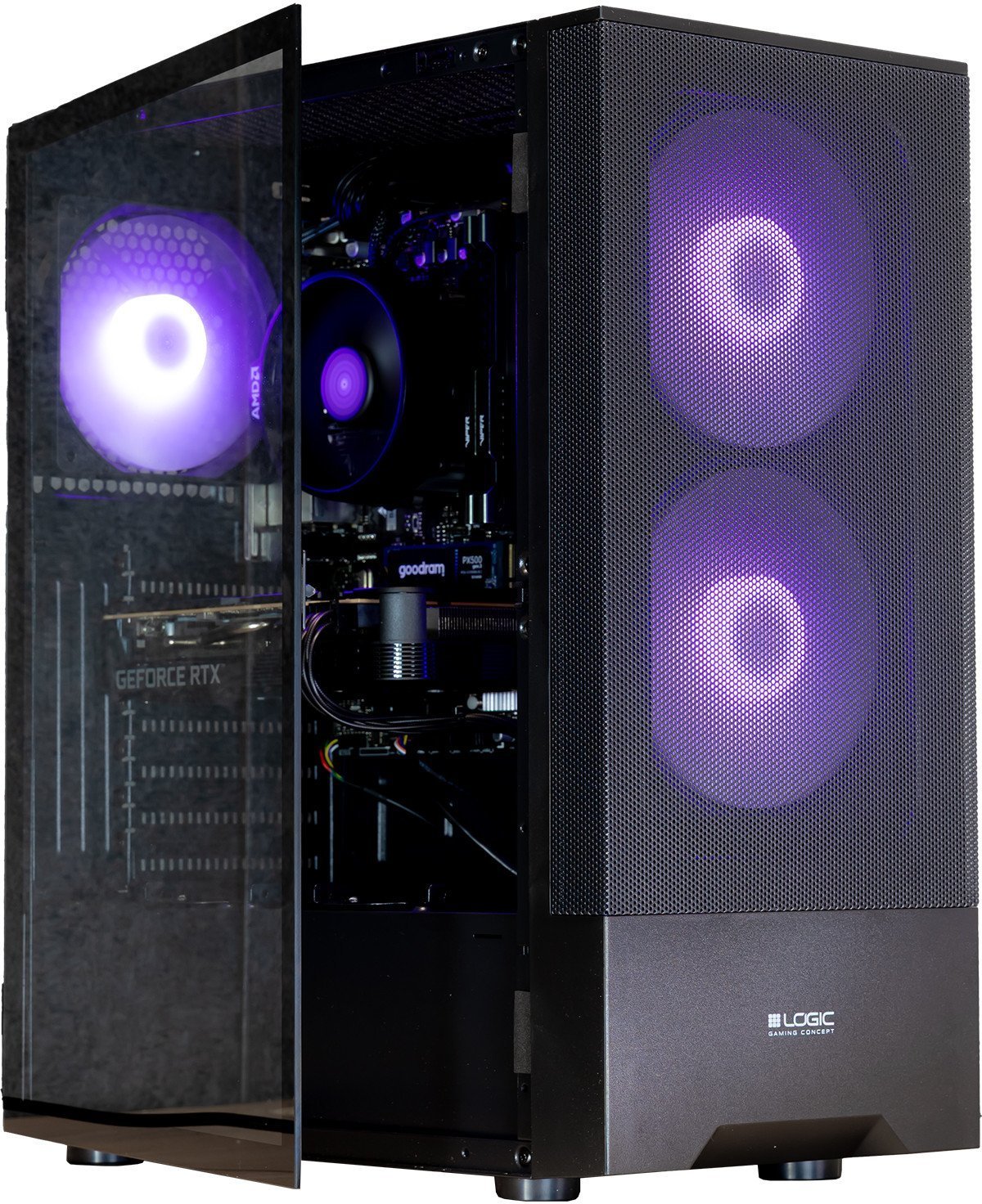 Komputer gamingowy Ryzen 5 5500 RX 9060 XT 16GB 64GB / 1TB WIN