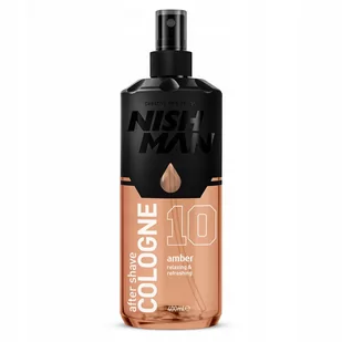 Nishman AMBER 10 Cologne woda kolońska 400ml N-COLOGNE-AMBER-10 - Wody i perfumy męskie - miniaturka - grafika 1