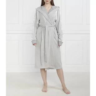 BOSS Szlafrok BOSS-SEN Charcoa | Relaxed fit - Szlafroki damskie - miniaturka - grafika 1