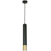 Lampy sufitowe - Luminex Żyrandol Nest gold/black 1 1565 - miniaturka - grafika 1