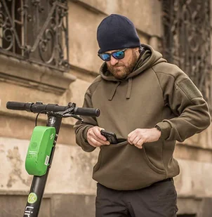 Helikon - Bluza z kapturem Urban Tactical Hoodie Lite - Szara - BL-ULK-CB-19 - Odzież taktyczna i umundurowanie - miniaturka - grafika 7