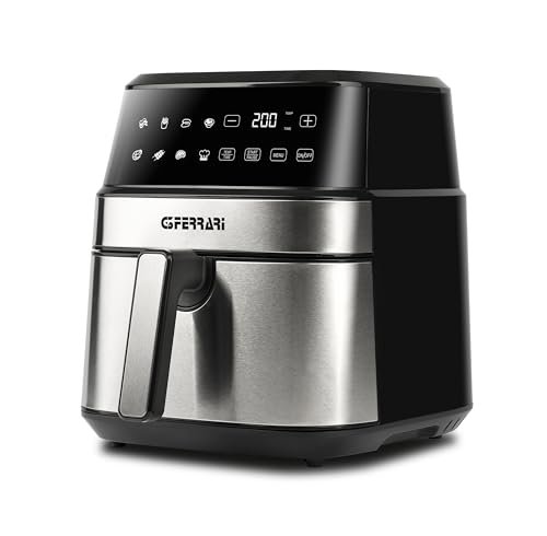 G3 Ferarri G10192 frytkownica powietrzna Frytownica Big 1700 W, 6,5 litra, 8 programów, wyświetlacz cyfrowy