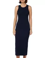 Sukienki - Tommy Hilfiger Damska Slim 5X2 Rib MIDI Sukienka NS Bodycon, Desert Sky, M, Pustynne niebo, M - miniaturka - grafika 1