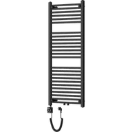 Grzejniki łazienkowe - Mexen Mars grzejnik elektryczny 1200 x 500 mm, 500 W, czarny - W110-1200-500-6500-70 - miniaturka - grafika 1
